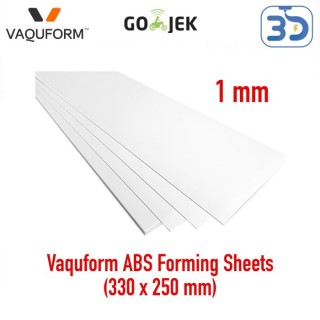 Original Vaquform DT2 ABS Forming Sheets 1 mm Thickness